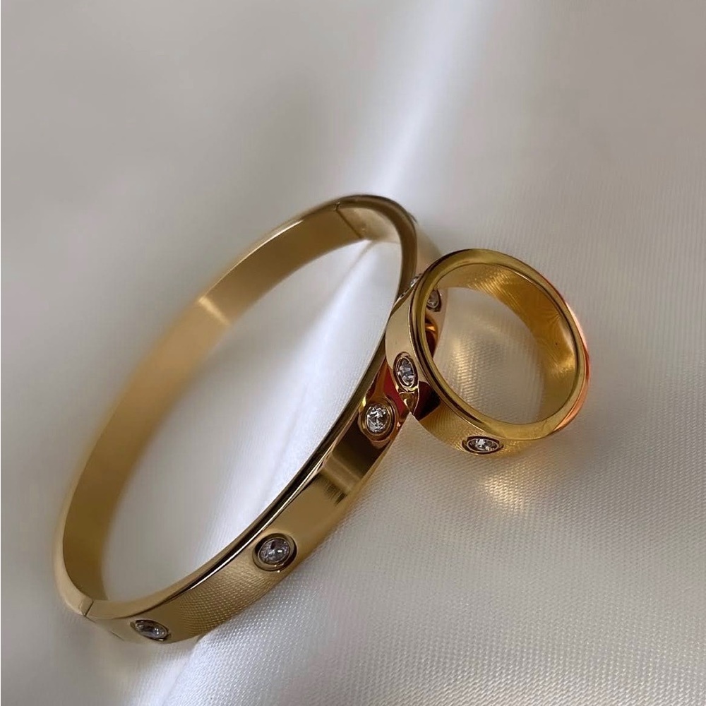 Cuff and Ring Set